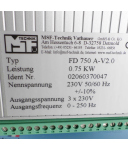 MSF-Technik Vathauer Frequenzumrichter FD750-A-V2.0 0.75kW OVP
