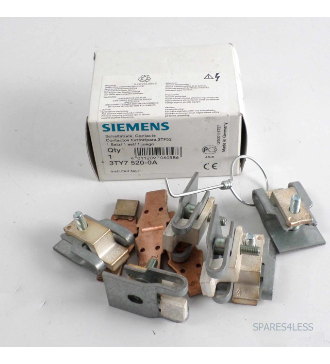 Siemens 1 Satz Hauptschaltglieder 3TY7 520-0A OVP