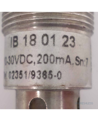 ipf electronic Induktiver Sensor IB180123 NOV