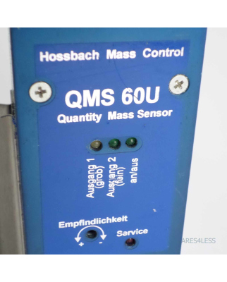 Hossbach Quantity Mass Sensor QMS60U GEB