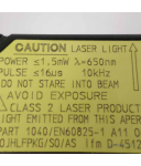IFM Laser-Lichttaster 0J5154 0JHLFPKG/S0/AS OVP