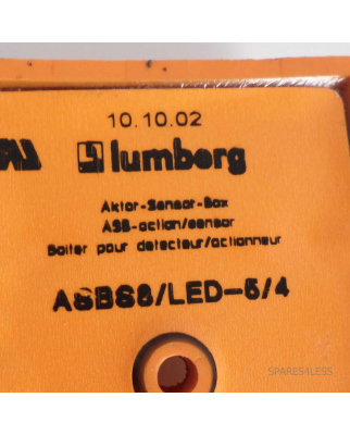 Lumberg Aktor-Sensor-Box ASBS8/LED-5/4 GEB