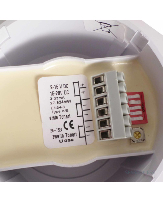 WERMA Mehrtonsirene 140.110.55 24VDC Rot OVP