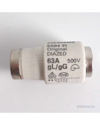 Siemens Diazed Sicherungseinsätze 5SB431 (5Stk.) OVP