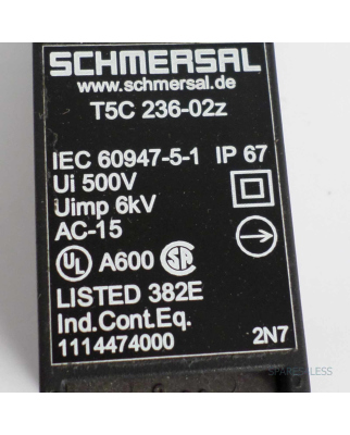 SCHMERSAL Klappen-Sicherheitsschalter T5C 236-02Z NOV