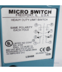Honeywell Endschalter Micro Switch LSH6B NOV