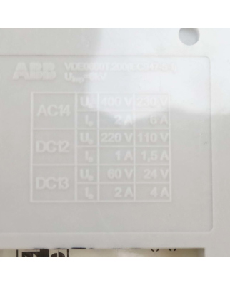ABB Hilfsschalter S2-H11 GHS2701916R0001 OVP