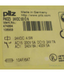 Pilz Sicherheitsschaltgerät PNOZ3 24VDC 5S1Ö N 474894 GEB