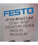Festo Eingangsmodul CP-E16-M12x2-5pol 175561 GEB