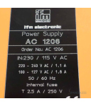 ifm ecosys asi AS-i power supply 2,8A AC1206 GEB