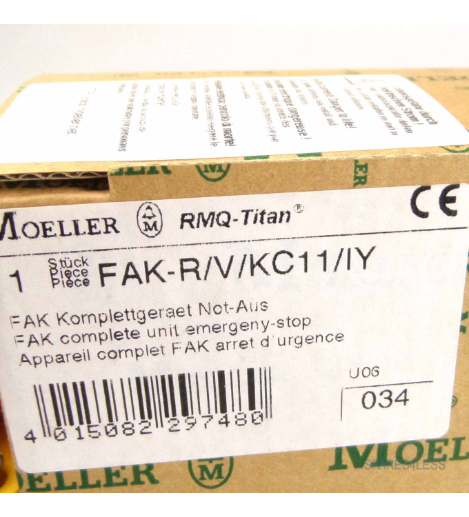Eaton FAK Komplettgerät Not-Aus, FAK-R/V/KC11/IY Eaton FAK Komplettgerät Not-Aus, FAK-R/V/KC11/IY