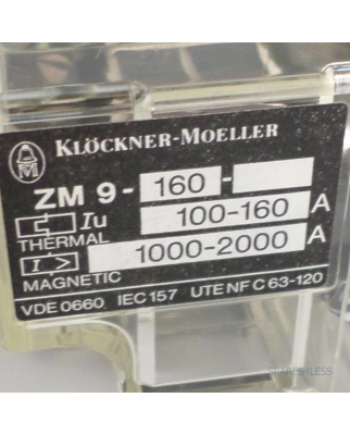 Klöckner Moeller Auslöserblock ZM9-160 GEB