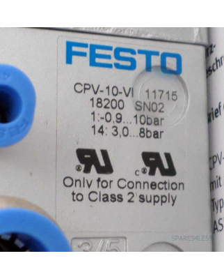 Festo Ventilinsel CPV10-GE-ASI-4E4A-Z 170537 OVP