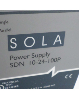 SOLA HEVI DUTY Power Supply SDN10-24-100P GEB