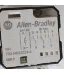 Allen Bradley Relais 700-HB33Z24-4 + Sockel CAT 700-HN153 GEB