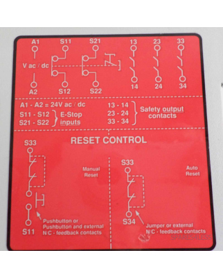Banner Sicherheitsrelais ES-FA-9AA GEB
