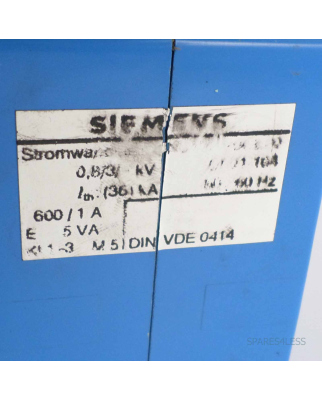 Siemens Aufsteckwandler 4NC1327-0CE20 GEB