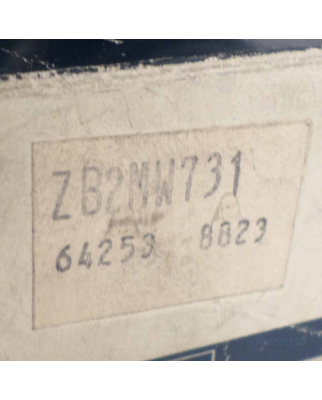 Telemecanique Druckknopf m. Lampe ZB2MW731 64253 OVP