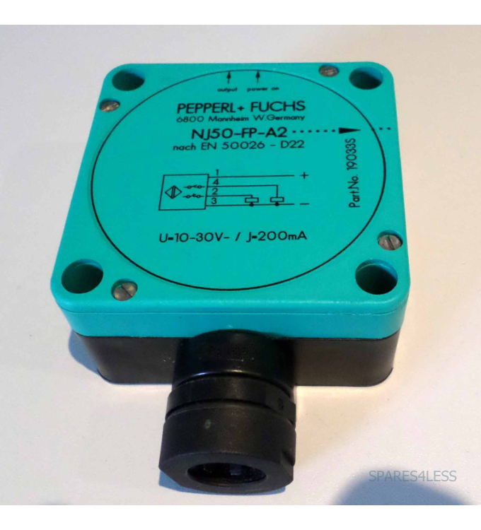 Pepperl+Fuchs Induktiver Sensor NJ50-FP-A2-P1 GEB