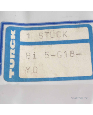 Turck Näherungsschalter Bi 5-G18-Y0 OVP