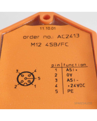 ifm AS-Interface CompactLine M12 4SB/FC AC2413 OVP