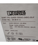 Phoenix Contact QUINT-PS-3x400-500AC/24DC/20/F 2938510 GEB