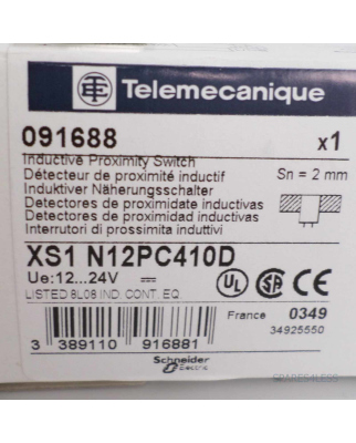 Telemecanique induktiver Näherungsschalter XS1...