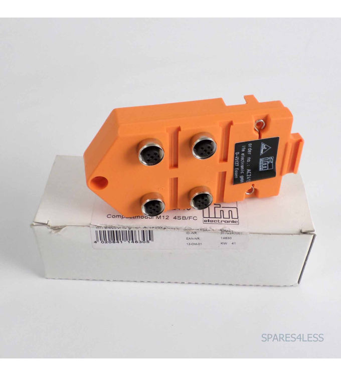 ifm AS-Interface CompactLine M12 4SB/FC AC2413 OVP/GEB