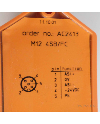 ifm AS-Interface CompactLine M12 4SB/FC AC2413 OVP/GEB