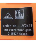 ifm AS-Interface CompactLine M12 4SB/FC AC2413 OVP/GEB