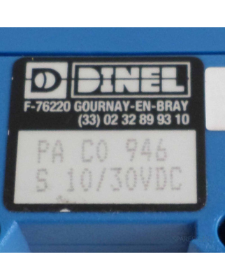 Dinel Diffuse Reflection Axial Sensor PA C0 946 S 10/30VDC GEB
