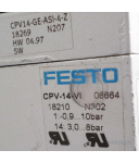 Festo Ventilinsel 10P-14-4C-AZ-N-Y-4M+PB 80019277 GEB