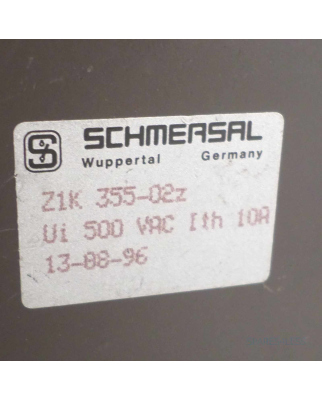 SCHMERSAL Positionsschalter Z1K 355-02z GEB