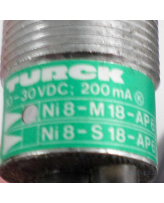 Turck Induktiver Sensor NI8-M18-AP6X NOV