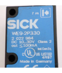 SICK Einweg-Lichtschranke WE9-2P330 2022984 GEB
