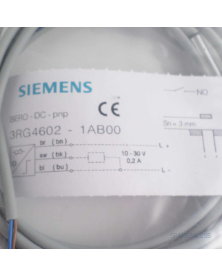 Siemens BERO induk. Näherungsschalter 3RG4602-1AB00 OVP