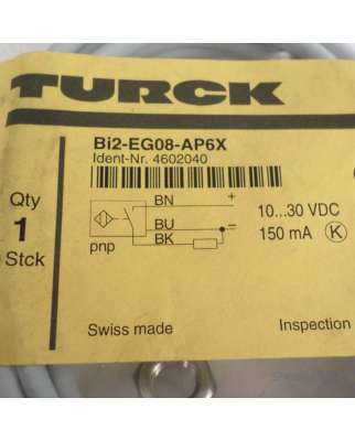 Turck Näherungsschalter Bi2-EG08-AP6X 4602040 OVP