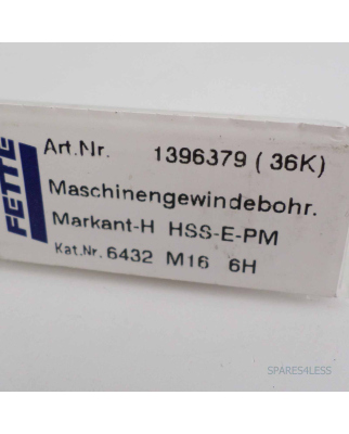 FETTE Maschinen Gewindebohrer DIN 376 FormB ISO2-6H...