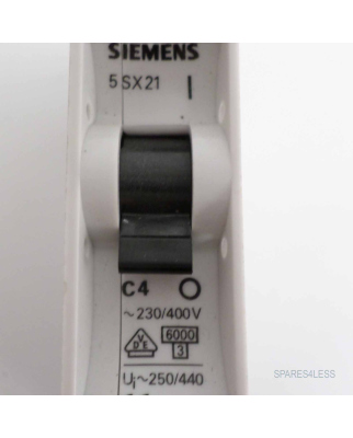 Siemens Leitungsschutzschalter 5SX2104-7 GEB