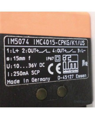 ifm efector induktiver Sensor IM5074 IMC4015-CPKG OVP