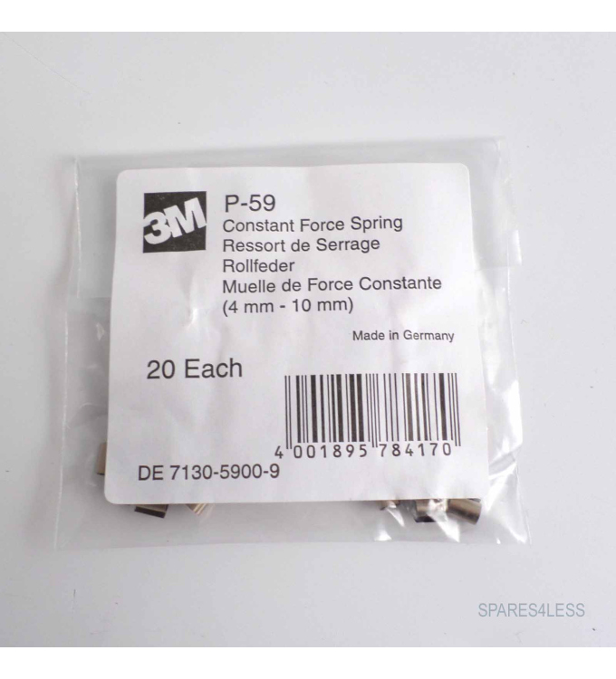 3M Kontakt-Rollfeder P-59 20er Pack OVP