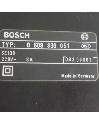 Bosch Pressensteuerung Analog SE100 0608830051 GEB