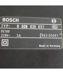 Bosch Pressensteuerung Analog SE100 0608830051 GEB