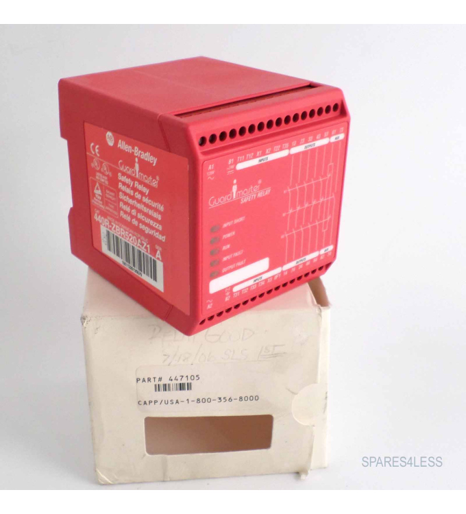 Allen Bradley Guardmaster Sicherheitsrelais 440R-ZBR520AZ1 Ser.A OVP/GEB