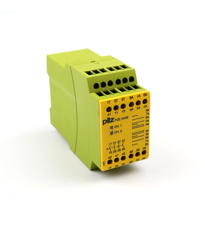 Pilz Kontakterweiterungsblock PZE X4V8 24VDC 4n/o 774584 GEB