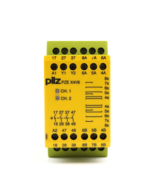 Pilz Kontakterweiterungsblock PZE X4V8 24VDC 4n/o 774584 GEB