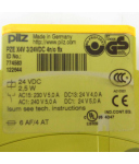 Pilz Kontakterweiterungsblock PZE X4V 3/24VDC 4n/o fix 774583 GEB