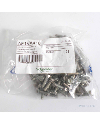 Schneider Schrauben+Scheibe AF1-VA416 056856, M4x16 mm (100Stk) OVP