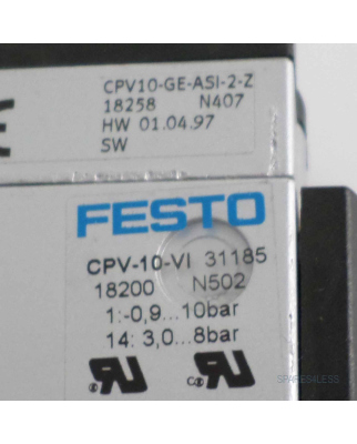 Festo Ventilinsel CPV-10-VI 18200 N502 GEB