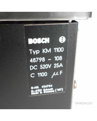 Bosch Kondenstor-Modul Typ KM1100 48798-108 GEB